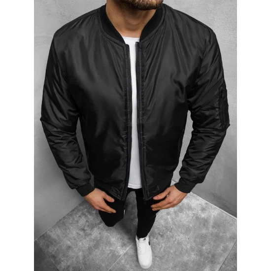 Vyriška juodos spalvos striukė Route AK95