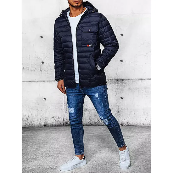 Sale Mens dark blue jacket Gobar TX4400