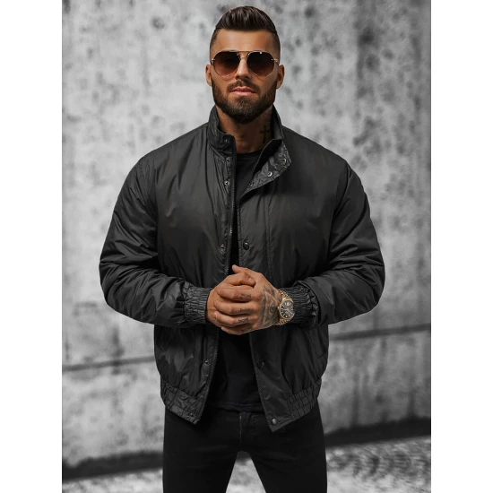 Vyriška striukė juodos spalvos Varan JS/5M3102/392