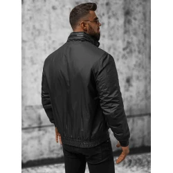 Vyriška striukė juodos spalvos Varan