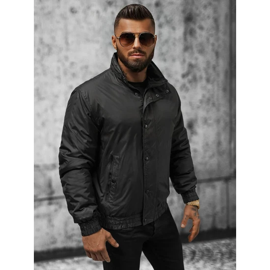 Vyriška striukė juodos spalvos Varan JS/5M3102/392