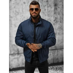 Vyriška striukė tamsiai mėlynos spalvos Varan