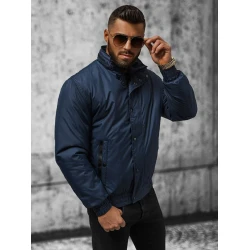 Vyriška striukė tamsiai mėlynos spalvos Varan