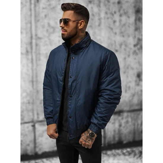 Vyriška striukė tamsiai mėlynos spalvos Varan JS/5M3102/215