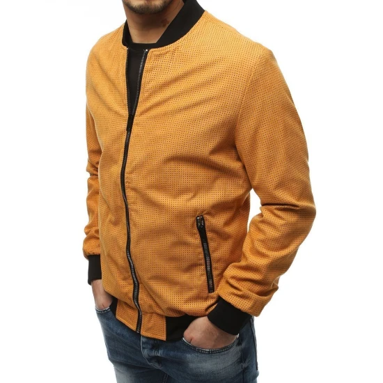 Vyriška karamelinės spalvos striukė Wind N/6706 - TX3626