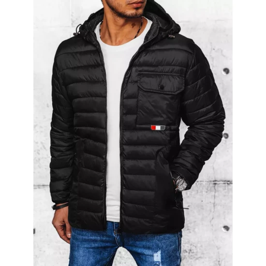 Juoda vyriška striukė Gobar TX4399