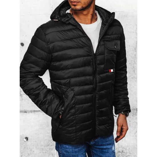 Juoda vyriška striukė Gobar TX4399