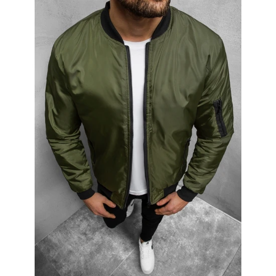 Vyriška žalia striukė Route Rudeninės / Pavasarinės