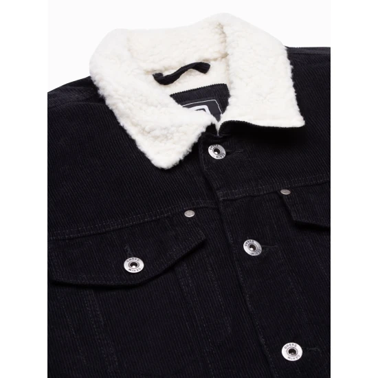 Juodos spalvos striukė Kensi C524