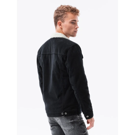 Juodos spalvos striukė Kensi C524