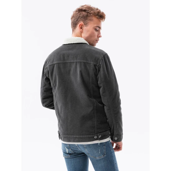 Pilkos spalvos striukė Kensi C524