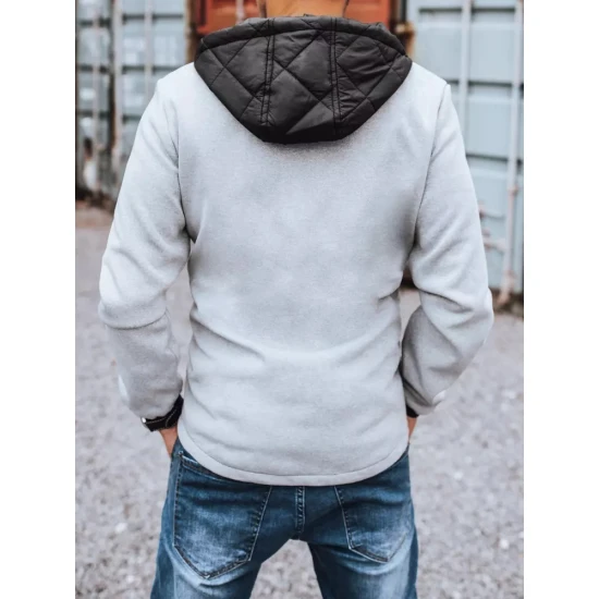 Pilkos spalvos vyriška striukė su gobtuvu Nomad tx2812