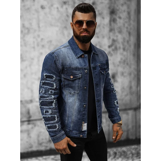 Mėlyna džinsinė striukė Roter NB/MJ523BS