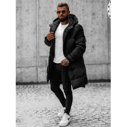 Žieminė juoda striukė Seter