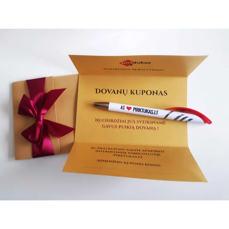 50€ Dovanų kuponas dovana