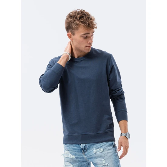 Tamsiai mėlynos spalvos džemperis Likos B1153 Premium
