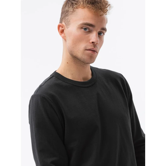 Juodos spalvos džemperis Likos B1153 Premium