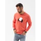 Koralinės spalvos džemperis Lama B1153 Premium