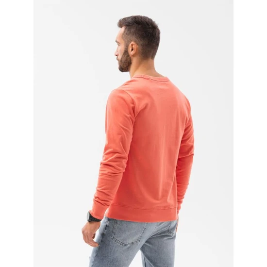 Koralinės spalvos džemperis No drama Llama B1153 Premium