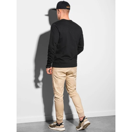 Juodos spalvos džemperis Lama B1153 Premium