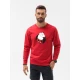 Raudonos spalvos džemperis Lama