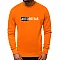 Miesten oranssi Jumper Authority