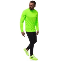 Vyriškas neoninis žalias stilingas džemperis Duril