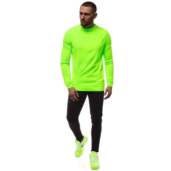 Vyriškas neoninis žalias stilingas džemperis Duril MACH/2005