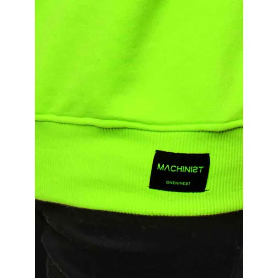 Mens neon-green stylish sweater Mexico MACH/3150
