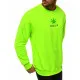 Mens neon-green stylish sweater Mexico MACH/3150