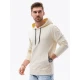 Gelsvos spalvos džemperis su gobtuvu Leko B1154 Premium