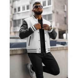 Balta eko odos striukė Viter