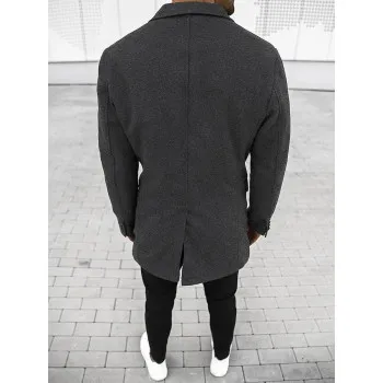 Elegantne tumehall meeste mantel Sugal