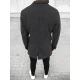Elegantiškas tamsiai pilkas vyriškas paltas Sugal JB/1047Z
