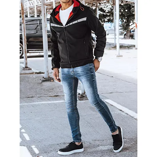 Akcija Vyriška juoda softshell striukė Sverol TX4150