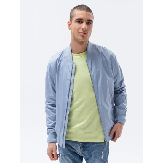 Vyriška šviesiai mėlyna striukė Cory C439