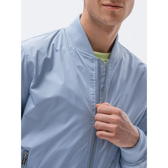 Vyriška šviesiai mėlyna striukė Cory C439