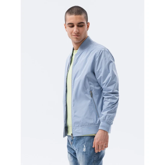 Vyriška šviesiai mėlyna striukė Cory C439