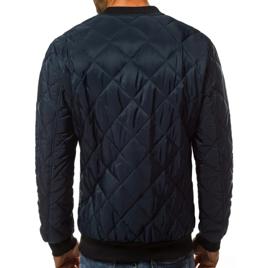 Vyriška tamsiai mėlyna striukė 