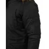 Bomber stiliaus žieminė juoda vyriška striukė Lemor JS/201901