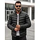 Meeste must tikitud jakk Omir JS/SM71-TX3544