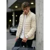 Transitional brown jacket Gasen Men's Jackets and Coats