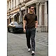 Miesten ruskea Summer-paita