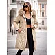 Troy-merkkinen naisten ruskea talvitakki