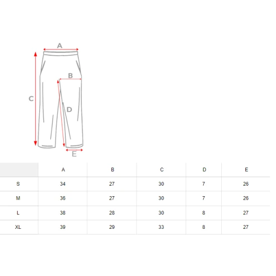 Akcija Balti moteriški šortai Irma O/Z49