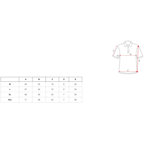 Vyriški raudoni polo marškinėliai Casual JS/8T80/18
