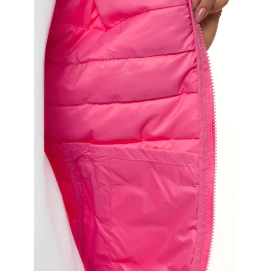 Rožinė moteriška pavasarinė striukė Asek Moteriškos striukės