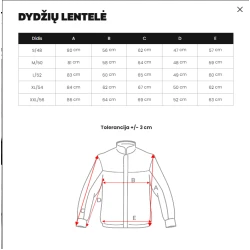 Vyriška juoda žieminė striukė onee
