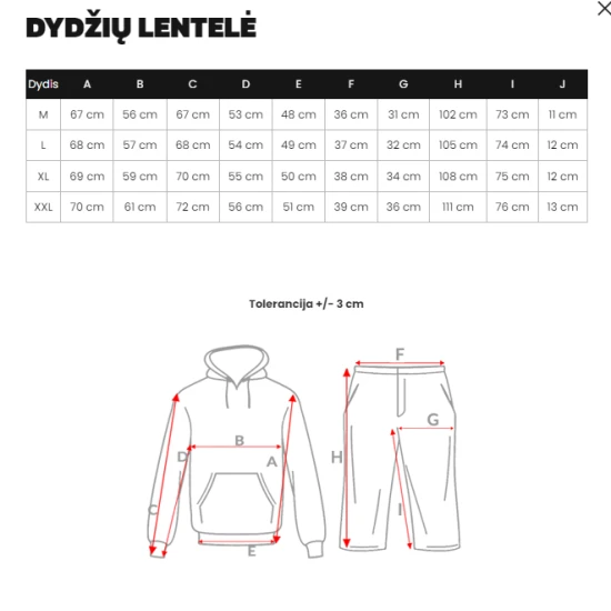 Pilkas vyriškas veliūrinis komplektas Style JS/8C1538 Premium