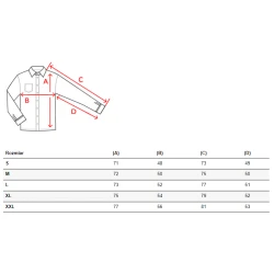 Akcija Vyriški dryžuoti raudoni marškiniai Banol